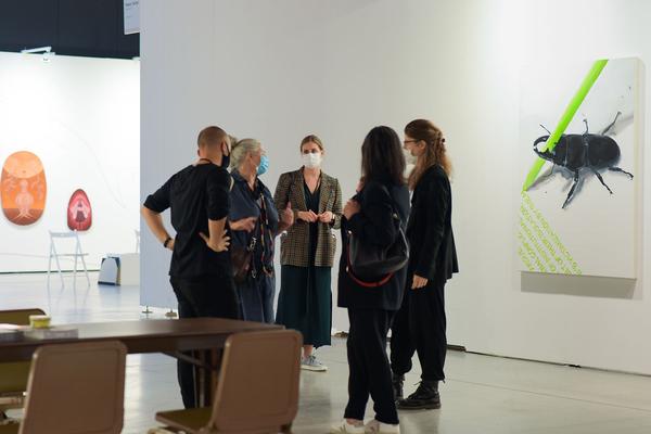 Vienna Contemporary 2020 (Marx Halle, 24.9. - 27.9.2020) https://esel.at/termin/104490 | Foto: eSeL Foto: eSeL.at - Joanna Pianka