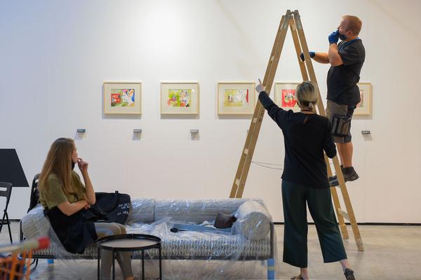 Vienna Contemporary 2020 (Marx Halle, 24.9. - 27.9.2020) https://esel.at/termin/104490 | Foto: eSeL Foto: eSeL.at - Joanna Pianka
