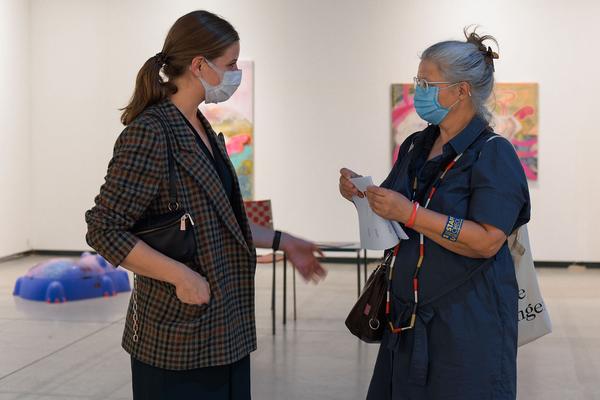 Vienna Contemporary 2020 (Marx Halle, 24.9. - 27.9.2020) https://esel.at/termin/104490 | Foto: eSeL Foto: eSeL.at - Joanna Pianka