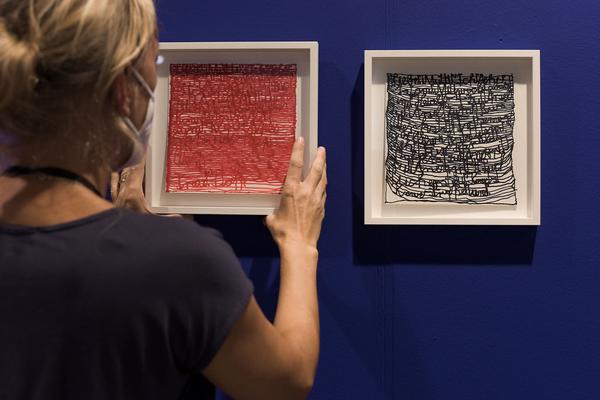 Vienna Contemporary 2020 (Marx Halle, 24.9. - 27.9.2020) https://esel.at/termin/104490 | Foto: eSeL Foto: eSeL.at - Joanna Pianka