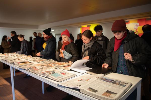 Kunsthalle Wien: … von Brot, Wein, Autos, Sicherheit und Frieden (8.3.2020, Eröffnung) https://kunsthallewien.at/veranstaltung/von-brot-wein-autos-sicherheit-und-frieden | Foto: eSeL Foto: eSeL.at - Lorenz Seidler