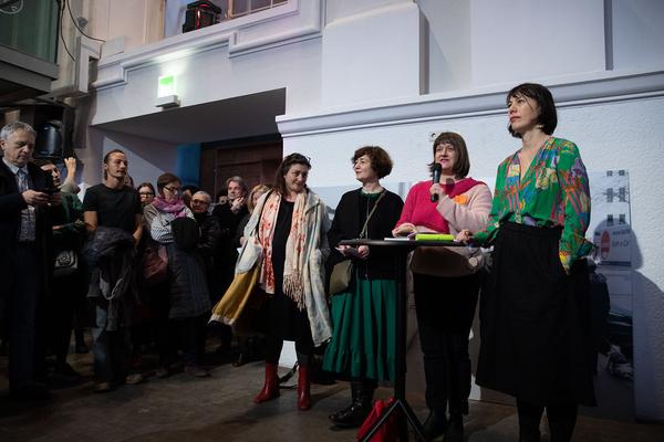Kunsthalle Wien: … von Brot, Wein, Autos, Sicherheit und Frieden (MuseumsQuartier, 8.3.2020, Eröffnung) https://kunsthallewien.at/veranstaltung/von-brot-wein-autos-sicherheit-und-frieden | Foto: eSeL Foto: eSeL.at - Lorenz Seidler