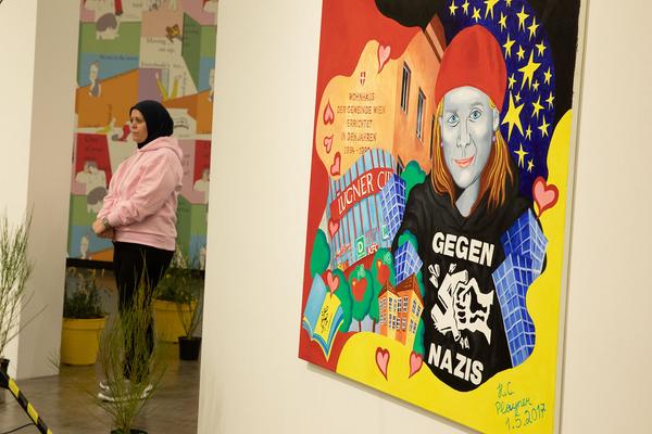 Kunsthalle Wien: … von Brot, Wein, Autos, Sicherheit und Frieden (8.3.2020, Eröffnung) https://kunsthallewien.at/veranstaltung/von-brot-wein-autos-sicherheit-und-frieden | Foto: eSeL Foto: eSeL.at - Lorenz Seidler
