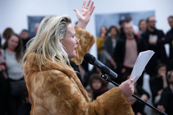 Kunsthalle Wien:  Wiener Grippe @… von Brot, Wein, Autos, Sicherheit und Frieden (8.3.2020, Eröffnung) https://kunsthallewien.at/veranstaltung/von-brot-wein-autos-sicherheit-und-frieden | Foto: eSeL Foto: eSeL.at - Lorenz Seidler
