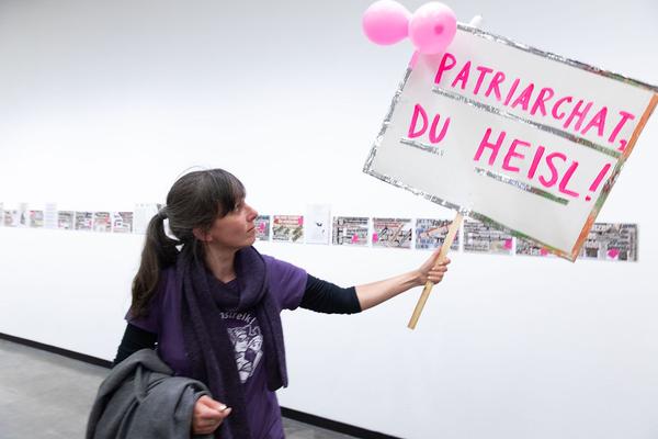 Kunsthalle Wien:  Wiener Grippe @… von Brot, Wein, Autos, Sicherheit und Frieden (8.3.2020, Eröffnung) https://kunsthallewien.at/veranstaltung/von-brot-wein-autos-sicherheit-und-frieden | Foto: eSeL Foto: eSeL.at - Lorenz Seidler