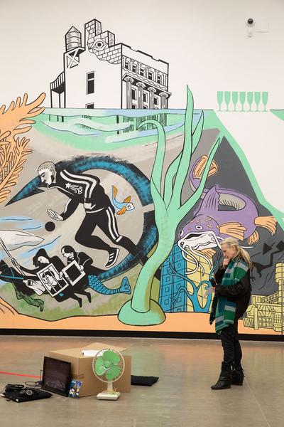 Kunsthalle Wien: … von Brot, Wein, Autos, Sicherheit und Frieden (8.3.2020, Eröffnung) https://kunsthallewien.at/veranstaltung/von-brot-wein-autos-sicherheit-und-frieden | Foto: eSeL Foto: eSeL.at - Lorenz Seidler