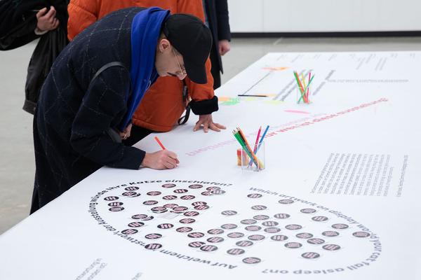 Kunsthalle Wien: … von Brot, Wein, Autos, Sicherheit und Frieden (8.3.2020, Eröffnung) https://kunsthallewien.at/veranstaltung/von-brot-wein-autos-sicherheit-und-frieden | Foto: eSeL Foto: eSeL.at - Lorenz Seidler