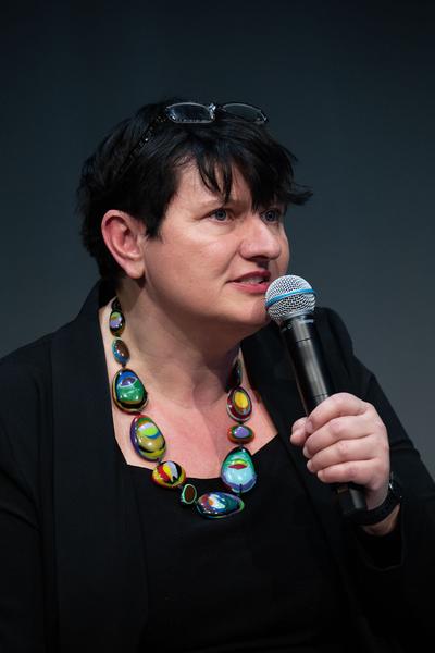 Tanzquartier Wien: Wir gehen erst, wenn wir gekommen sind. Ein Gespräch über 30 Jahre künstlerische Arbeit von Barbara Kraus. (22.2.2020) https://esel.at/termin/104944 | Foto: eSeL Foto: eSeL.at - Lorenz Seidler