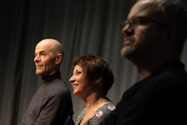 Tanzquartier Wien: Wir gehen erst, wenn wir gekommen sind. Ein Gespräch über 30 Jahre künstlerische Arbeit von Barbara Kraus. (22.2.2020) https://esel.at/termin/104944 | Foto: eSeL Foto: eSeL.at - Lorenz Seidler
