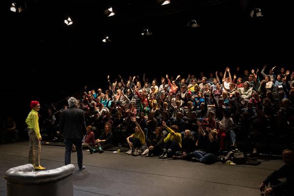 Tanzquartier Wien: Barbara Kraus - Wer will kann gehen (22.2.2020) https://esel.at/termin/104944 | Foto: eSeL Foto: eSeL.at - Lorenz Seidler