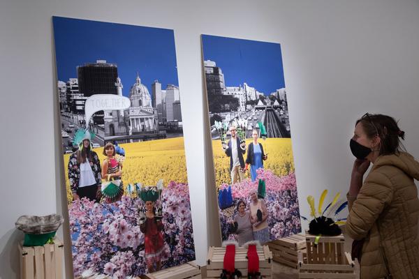 Künstlerhaus: When Gesture becomes Event (8.12.2020 - 05.4.2021) https://esel.at/termin/107611 | Foto: eSeL Foto: eSeL.at - Lorenz Seidler