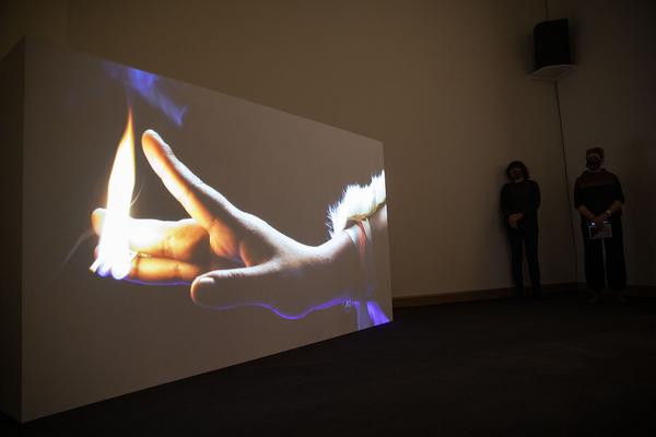 Künstlerhaus: When Gesture becomes Event (8.12.2020 - 05.4.2021) https://esel.at/termin/107611 | Foto: eSeL Foto: eSeL.at - Lorenz Seidler