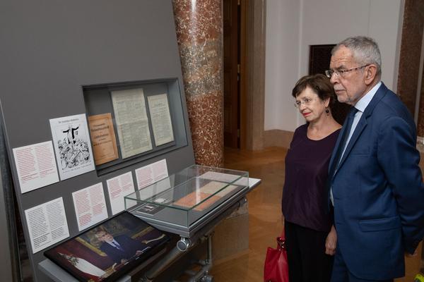 Haus der Geschichte Österreich - hdgö: Neue Zeiten - Österreich seit 1918. Preview mit Bundespräsident Alexander van der Bellen  (29.6.2020) Foto: eSeL Foto: eSeL.at - Lorenz Seidler