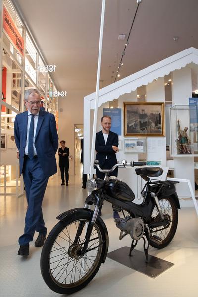 Haus der Geschichte Österreich - hdgö: Neue Zeiten - Österreich seit 1918. Preview mit Bundespräsident Alexander van der Bellen  (29.6.2020) Foto: eSeL Foto: eSeL.at - Lorenz Seidler
