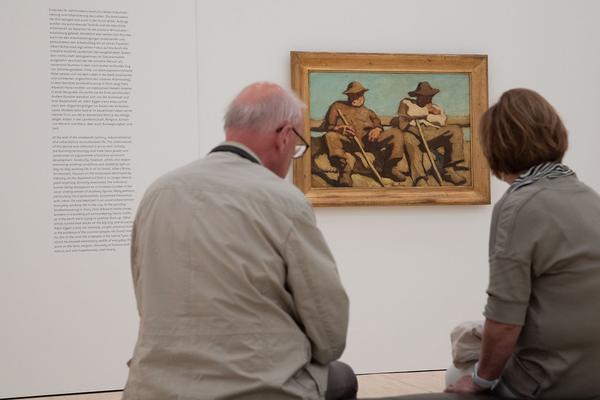 Landesgalerie Niederösterreich:  Der Welt (m)eine Ordnung geben. Sammlung Ernst Ploil  1.7. - 28.2.2020) https://www.lgnoe.at/de/ausstellungen/14-schiele-rainer-kokoschka | Foto: eSeL Foto: eSeL.at - Lorenz Seidler