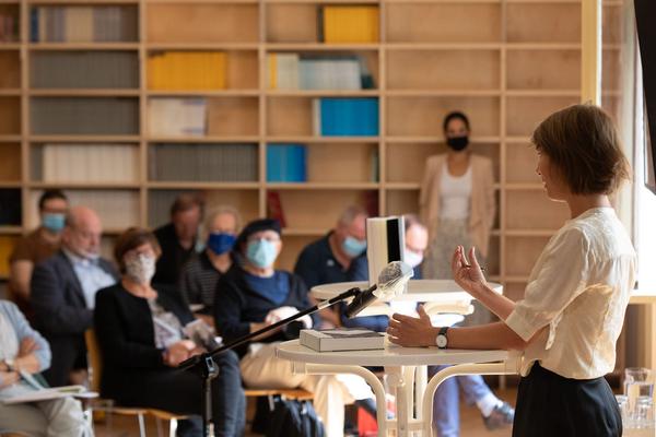 Sigund Freud Museum: Neueröffnung (Pressekonferenz, 26.8.2020)  https://esel.at/termin/106546 | Foto: eSeL Foto: eSeL.at - Lorenz Seidler
