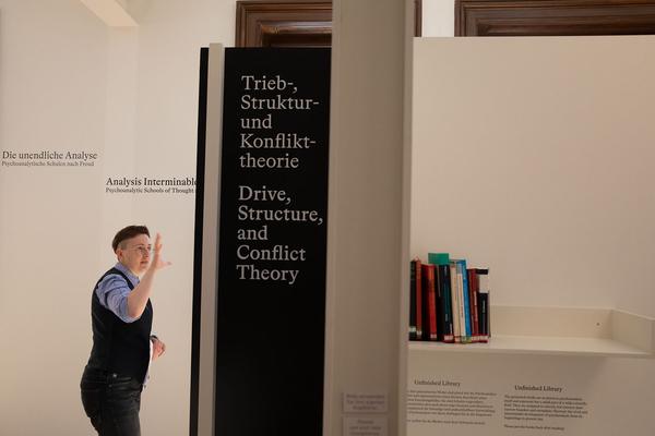 Sigund Freud Museum: Neueröffnung (Pressekonferenz, 26.8.2020)  https://esel.at/termin/106546 | Foto: eSeL Foto: eSeL.at - Lorenz Seidler