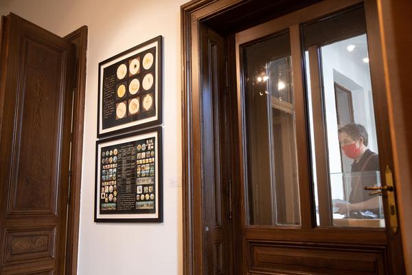 Sigund Freud Museum: Neueröffnung (Pressekonferenz, 26.8.2020)  https://esel.at/termin/106546 | Foto: eSeL Foto: eSeL.at - Lorenz Seidler