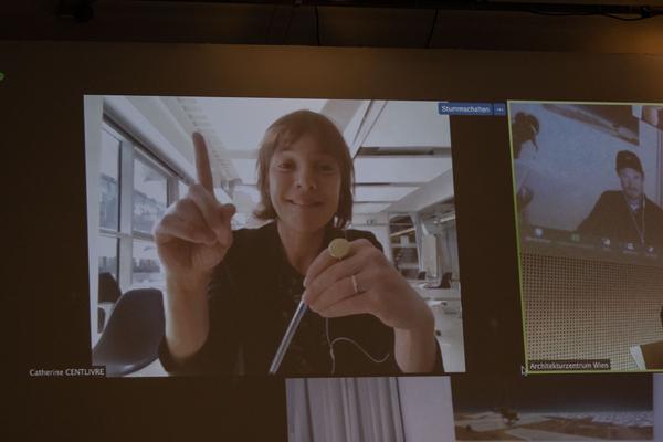 Architekturzentrum Wien: IBA Symposium: "Wir sind Quartier. Stadtentwicklung in der Klimakrise" (14.10.2020) Wie wohnen wir morgen?https://www.iba-wien.at/veranstaltungen/uebersicht/past-event-detail/event/wir-sind-quartier-symposium | Foto: eSeL Foto: eSeL.at - Lorenz Seidler