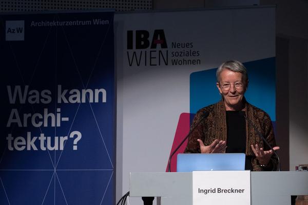 Architekturzentrum Wien: IBA Symposium: "Wir sind Quartier. Stadtentwicklung in der Klimakrise" (14.10.2020) Wie wohnen wir morgen?https://www.iba-wien.at/veranstaltungen/uebersicht/past-event-detail/event/wir-sind-quartier-symposium | Foto: eSeL Foto: eSeL.at - Lorenz Seidler