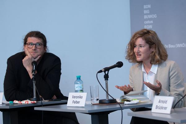 Architekturzentrum Wien: IBA Symposium: "Wir sind Quartier. Stadtentwicklung in der Klimakrise" (14.10.2020) Wie wohnen wir morgen?https://www.iba-wien.at/veranstaltungen/uebersicht/past-event-detail/event/wir-sind-quartier-symposium | Foto: eSeL Foto: eSeL.at - Lorenz Seidler