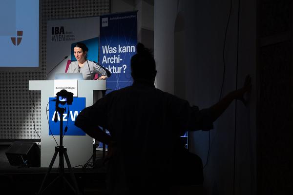 Architekturzentrum Wien: IBA Symposium: "Wir sind Quartier. Stadtentwicklung in der Klimakrise" (14.10.2020) Wie wohnen wir morgen?https://www.iba-wien.at/veranstaltungen/uebersicht/past-event-detail/event/wir-sind-quartier-symposium | Foto: eSeL Foto: eSeL.at - Lorenz Seidler