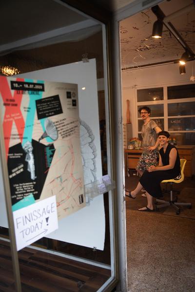 Studio Lassie: XX ART Flânerie – Eröffnung (10.7. - 18.7.2020) https://esel.at/termin/106218 | Foto: eSeL Foto: eSeL.at - Lorenz Seidler