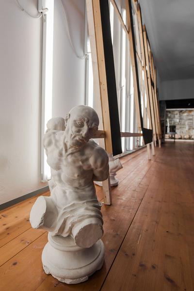 Kunst im öffentlichen Raum Niederösterreich @ Schloss Orth: Franz Kapfer - Zur Errettung des Christentums (25.7.2020, Eröffnung) https://publicart.at/de/kalender/?pid=1009 | Foto: eSeL.at - Joanna Pianka Foto: eSeL.at - Joanna Pianka