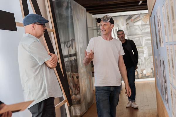 Kunst im öffentlichen Raum Niederösterreich @ Schloss Orth: Franz Kapfer - Zur Errettung des Christentums (25.7.2020, Eröffnung) https://publicart.at/de/kalender/?pid=1009 | Foto: eSeL.at - Joanna Pianka Foto: eSeL.at - Joanna Pianka