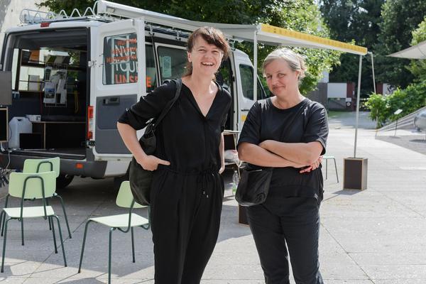 Kunst im öffentlichen Raum Niederösterreich @ Schloss Orth: Franz Kapfer - Zur Errettung des Christentums (25.7.2020, Eröffnung) https://publicart.at/de/kalender/?pid=1009 | Foto: eSeL.at - Joanna Pianka Foto: eSeL.at - Joanna Pianka
