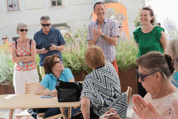 Kunst im öffentlichen Raum Niederösterreich @ Schloss Orth: Franz Kapfer - Zur Errettung des Christentums (25.7.2020, Eröffnung) https://publicart.at/de/kalender/?pid=1009 | Foto: eSeL.at - Joanna Pianka Foto: eSeL.at - Joanna Pianka
