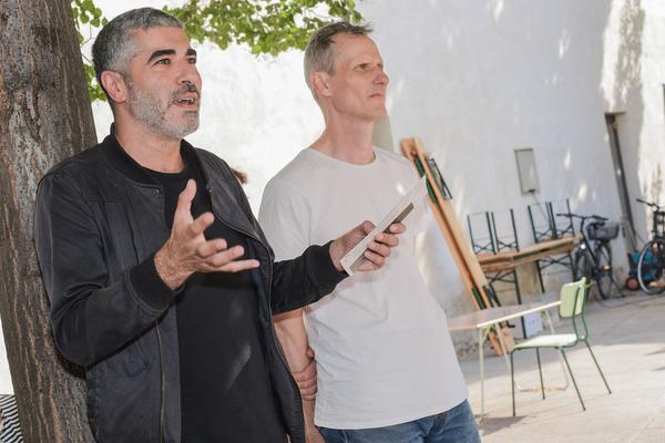 Kunst im öffentlichen Raum Niederösterreich @ Schloss Orth: Franz Kapfer - Zur Errettung des Christentums (25.7.2020, Eröffnung) https://publicart.at/de/kalender/?pid=1009 | Foto: eSeL.at - Joanna Pianka Foto: eSeL.at - Joanna Pianka