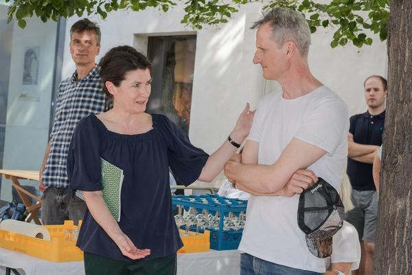 Kunst im öffentlichen Raum Niederösterreich @ Schloss Orth: Franz Kapfer - Zur Errettung des Christentums (25.7.2020, Eröffnung) https://publicart.at/de/kalender/?pid=1009 | Foto: eSeL.at - Joanna Pianka Foto: eSeL.at - Joanna Pianka