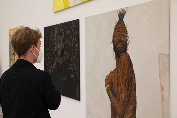 Kunsthalle Wien: And if I devoted my life to one of its feathers? (Wiener Festwochen Ausstellung, 14.5. - 26.9.2021) Foto: eSeL.at - Lorenz Seidler Foto: eSeL.at - Lorenz Seidler