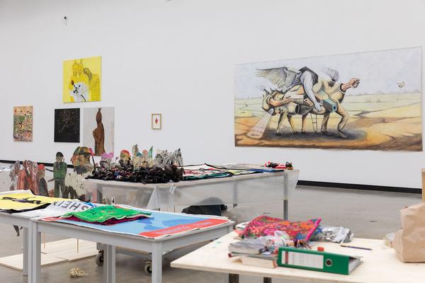 Kunsthalle Wien: And if I devoted my life to one of its feathers? (Wiener Festwochen Ausstellung, 14.5. - 26.9.2021) Foto: eSeL.at - Lorenz Seidler Foto: eSeL.at - Lorenz Seidler