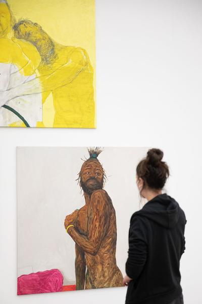 Kunsthalle Wien: And if I devoted my life to one of its feathers? (Wiener Festwochen Ausstellung, 14.5. - 26.9.2021) Foto: eSeL.at - Lorenz Seidler Foto: eSeL.at - Lorenz Seidler