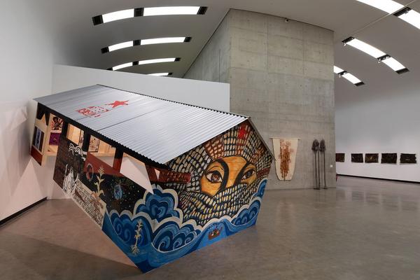 Kunsthalle Wien: And if I devoted my life to one of its feathers? (Wiener Festwochen Ausstellung, 14.5. - 26.9.2021) Foto: eSeL.at - Lorenz Seidler Foto: eSeL.at - Lorenz Seidler