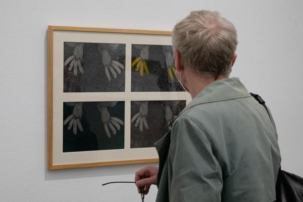 Kunsthalle Wien: And if I devoted my life to one of its feathers? (Wiener Festwochen Ausstellung, Pressekonferenz, 14.5.2021) Foto: eSeL.at - Lorenz Seidler Foto: eSeL.at - Lorenz Seidler