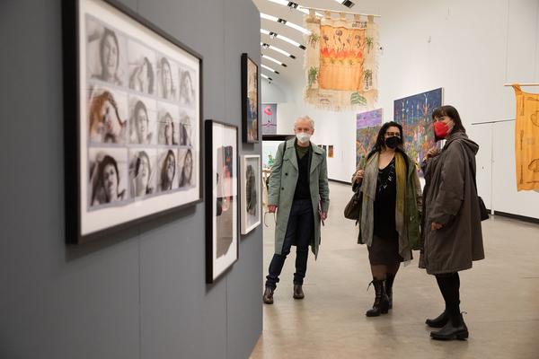 Kunsthalle Wien: And if I devoted my life to one of its feathers? (Wiener Festwochen Ausstellung, Pressekonferenz, 14.5.2021) Foto: eSeL.at - Lorenz Seidler Foto: eSeL.at - Lorenz Seidler