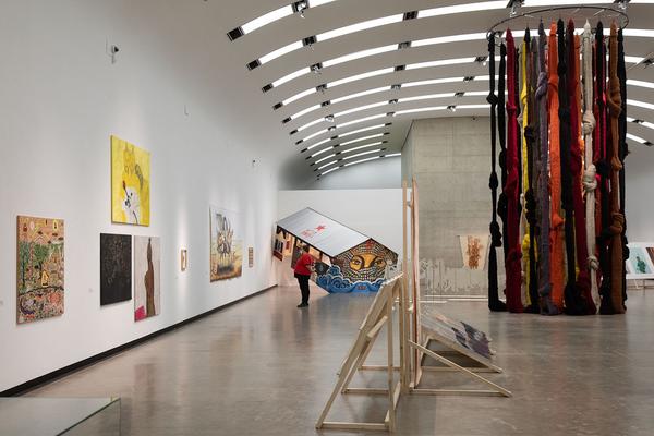 Kunsthalle Wien: And if I devoted my life to one of its feathers? (Wiener Festwochen Ausstellung, Pressekonferenz, 14.5.2021) Foto: eSeL.at - Lorenz Seidler Foto: eSeL.at - Lorenz Seidler