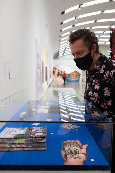 Kunsthalle Wien: And if I devoted my life to one of its feathers? (Wiener Festwochen Ausstellung, Pressekonferenz, 14.5.2021) Foto: eSeL.at - Lorenz Seidler Foto: eSeL.at - Lorenz Seidler