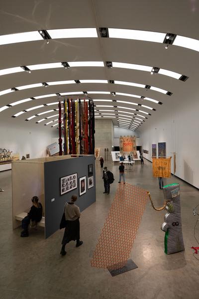 Kunsthalle Wien: And if I devoted my life to one of its feathers? (Wiener Festwochen Ausstellung, Eröffnung, 14.5.2021) Foto: eSeL.at - Lorenz Seidler Foto: eSeL.at - Lorenz Seidler