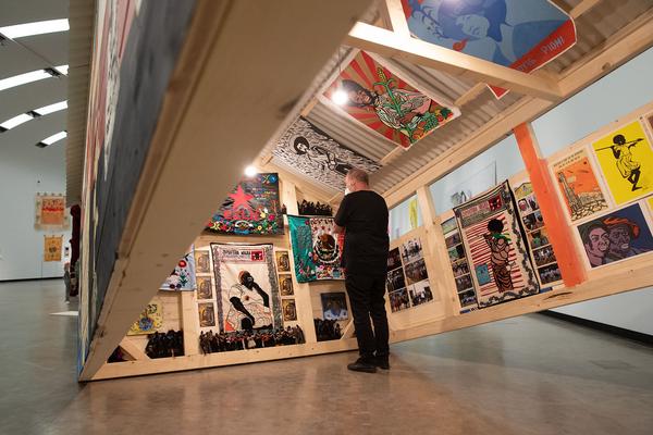 Kunsthalle Wien: And if I devoted my life to one of its feathers? (Wiener Festwochen Ausstellung, Eröffnung, 14.5.2021) Foto: eSeL.at - Lorenz Seidler Foto: eSeL.at - Lorenz Seidler