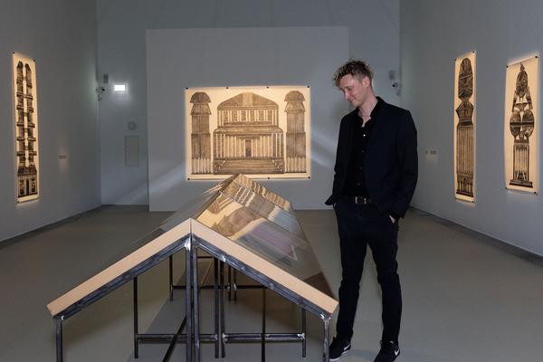 Kunsthalle Krems: Andreas Werner. Galaktal (20.11.2021 - 3.4.2022) Foto: eSeL.at - Lorenz Seidler Foto: eSeL Lorenz Seidler