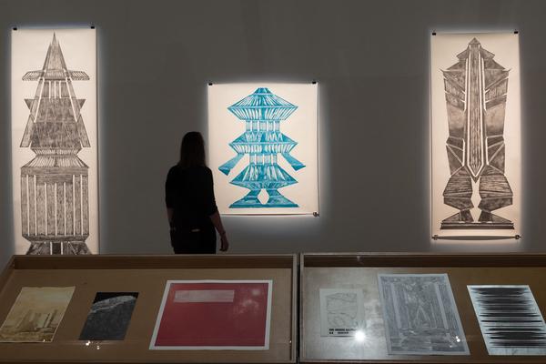 Kunsthalle Krems: Andreas Werner. Galaktal (20.11.2021 - 3.4.2022) Foto: eSeL.at - Lorenz Seidler Foto: eSeL Lorenz Seidler