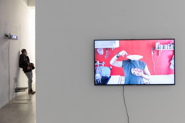 Untitled Projects: Anna Vasof & Christian Bazant-Hegemark (12.2. - 24.4.2021) https://esel.at/termin/108588 | Foto: eSeL Foto: eSeL.at - Lorenz Seidler