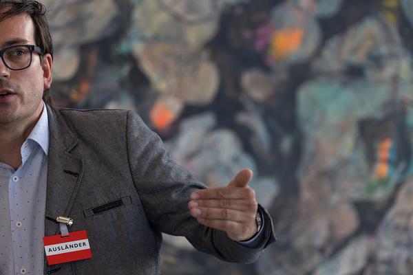Landesgalerie Niederösterreich: #Artstories: Spuren und Masken der Flucht (4.9.2021) Foto: eSeL Foto: eSeL Lorenz Seidler