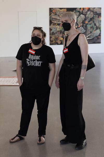 Landesgalerie Niederösterreich: #Artstories: Spuren und Masken der Flucht (4.9.2021) Foto: eSeL Foto: eSeL Lorenz Seidler