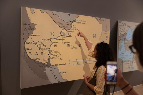 Landesgalerie Niederösterreich: #Artstories: Spuren und Masken der Flucht (4.9.2021) Foto: eSeL Foto: eSeL Lorenz Seidler