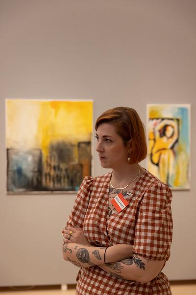 Landesgalerie Niederösterreich: #Artstories: Spuren und Masken der Flucht (4.9.2021) Foto: eSeL Foto: eSeL Lorenz Seidler